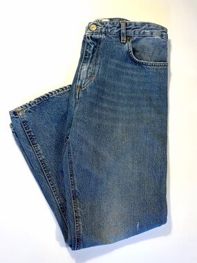 Acne Studios Straight-Leg Blue Denim Jeans
